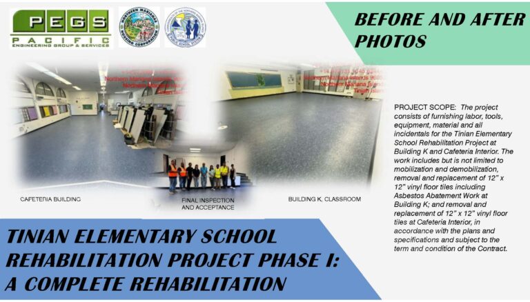 PSS Tinian Elementary School Rehabilitation Project Phase I
